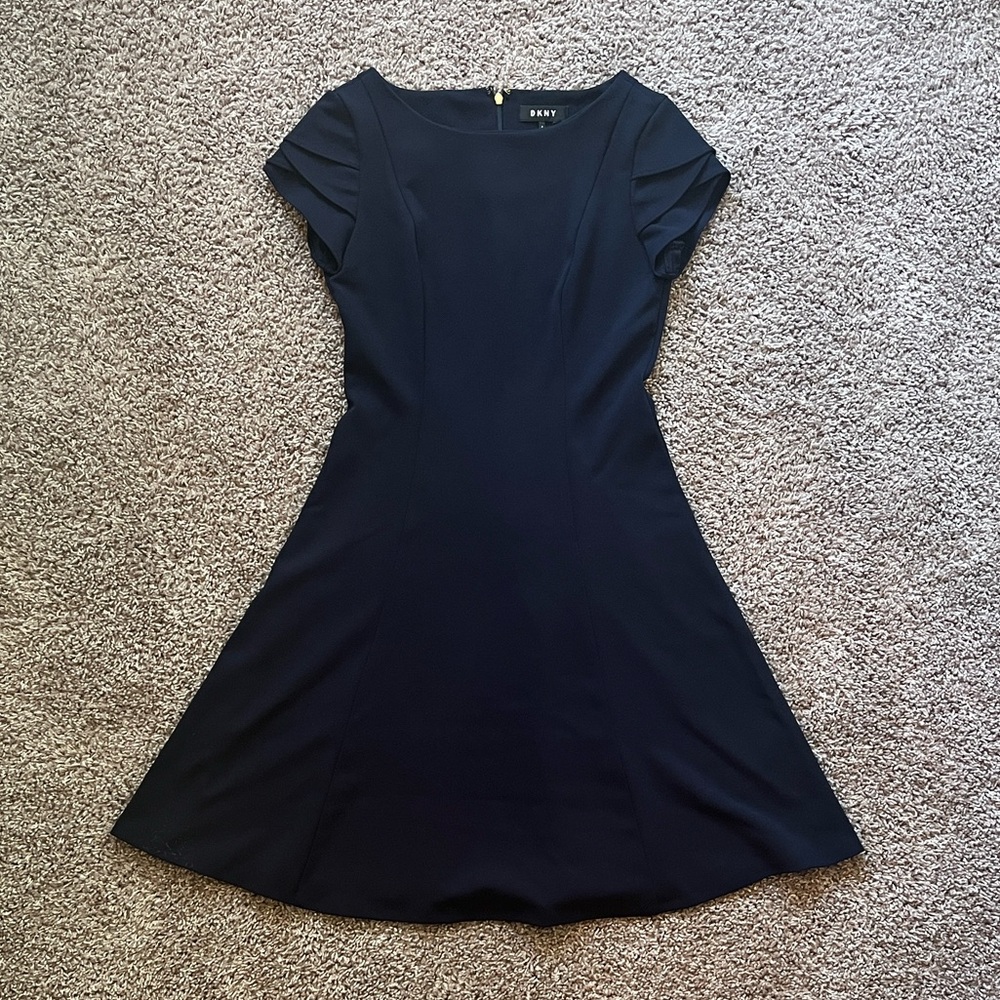DKNY Dark Blue Mini Dress